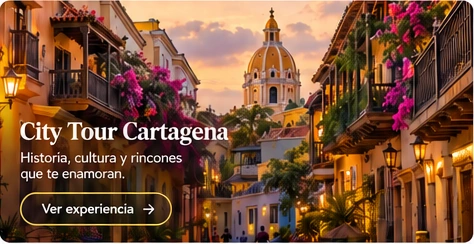 City Tour Cartagena. Historia, cultura y rincones que te enamoran. Ver experiencia.